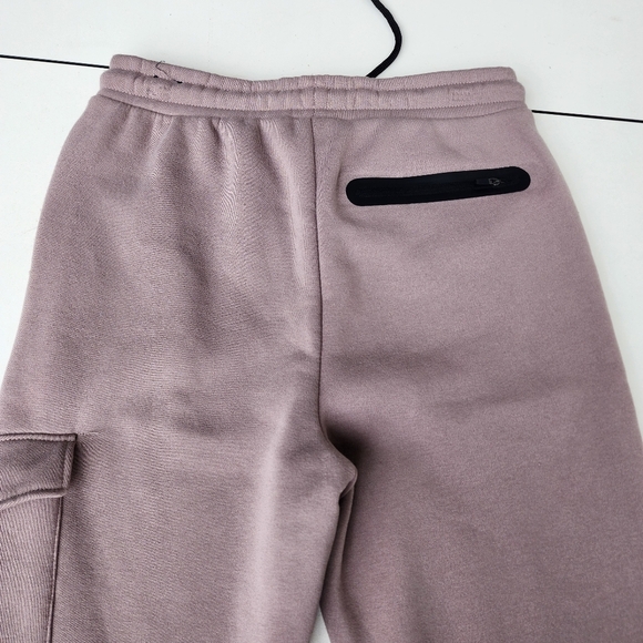 Thletex Taupe Beige Jogger Sweat Pants Men's Pull On Drawstring Poly Thick M - Picture 11 of 11